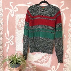↟ VINTAGE ↟ Oakton Limited striped sweater